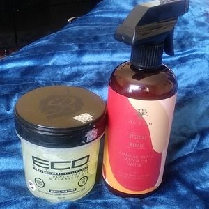 As I Am Jamaican Black Castor Oil Water; ECO Gel